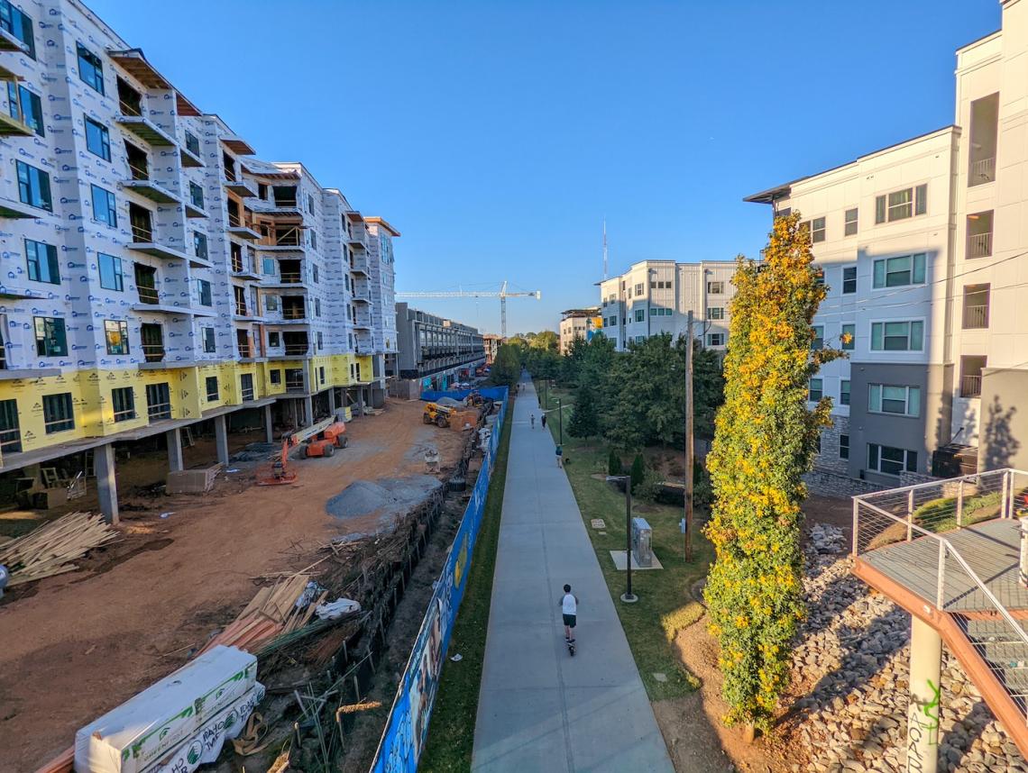 Latest Stack Of BeltLine Apartments, Retail Spaces Tops Out | Urbanize ...